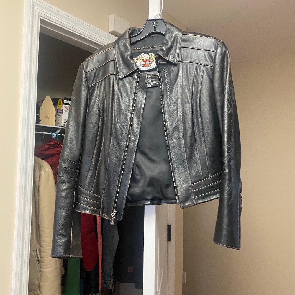 Harley Davidson women's leather jacket